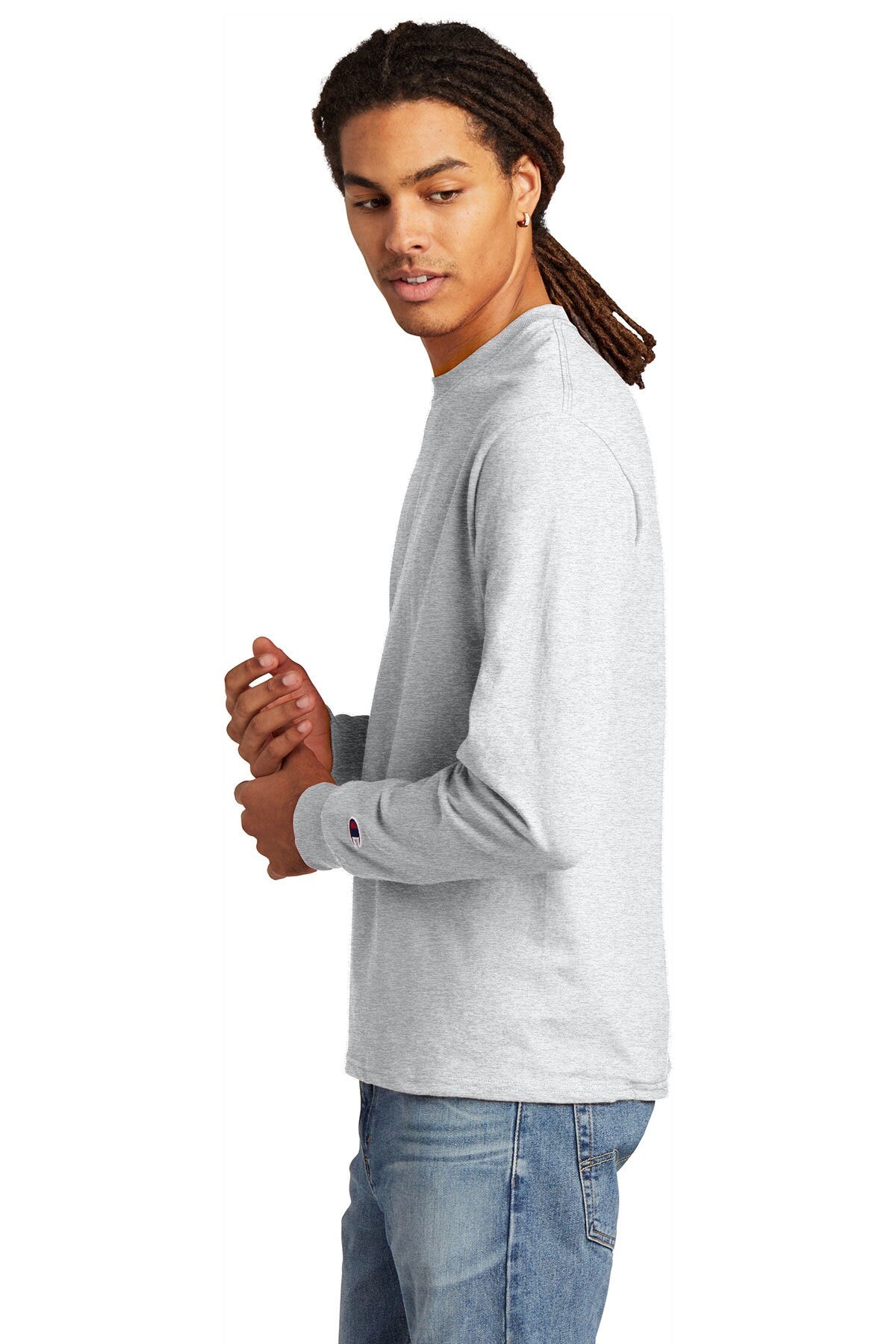 Champion ® Heritage Crewneck Jersey Long Sleeve Tee