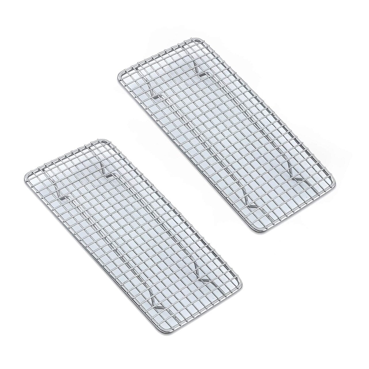 Nickel Plated Footed Pan Grate Cooling Rack 10 x 5 Size