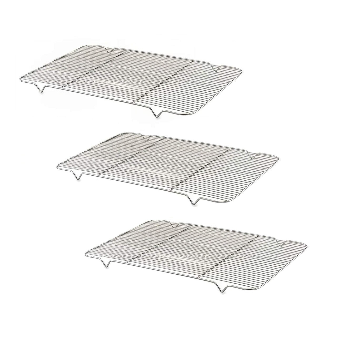 Nickel Plated Rib Grate Cooling Rack 17 x 25 Size