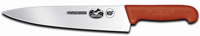 Forschner Victorinox 10" Red Chef Knife (40424)