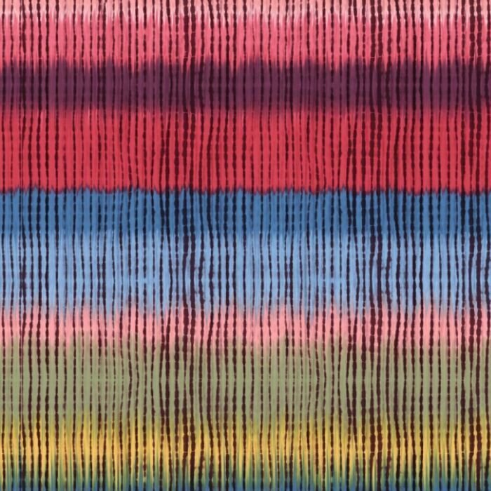 Printed Spandex Tritik Dye Sublimation Fabric