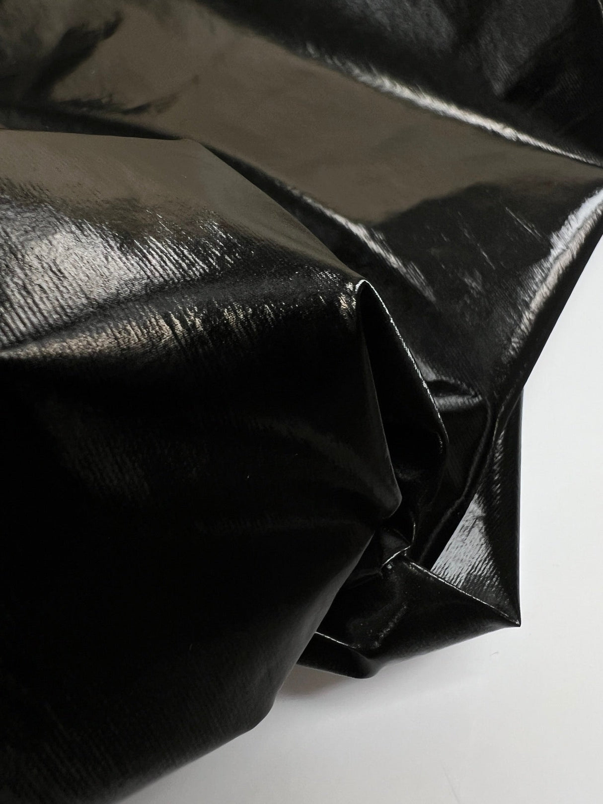 Black Polyamide Knitted Fabric