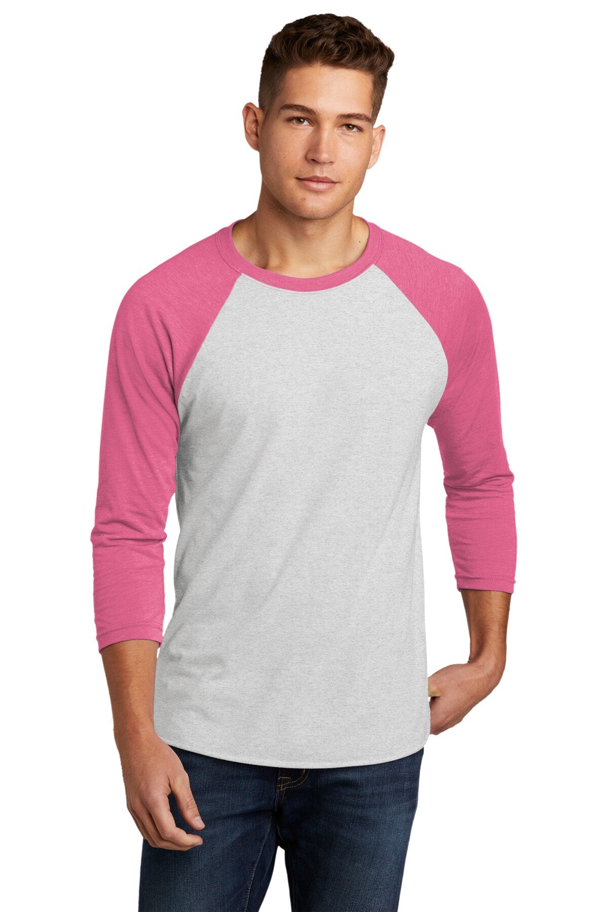 Next Level® Triblend Crewneck Three-Quarter Raglan T-Shirt