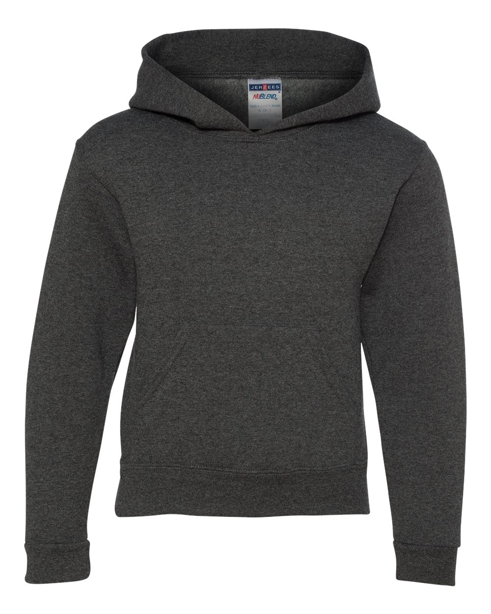 JERZEES® Hooded Turtle Neck Long Sleeve Sweatshirt For Youth