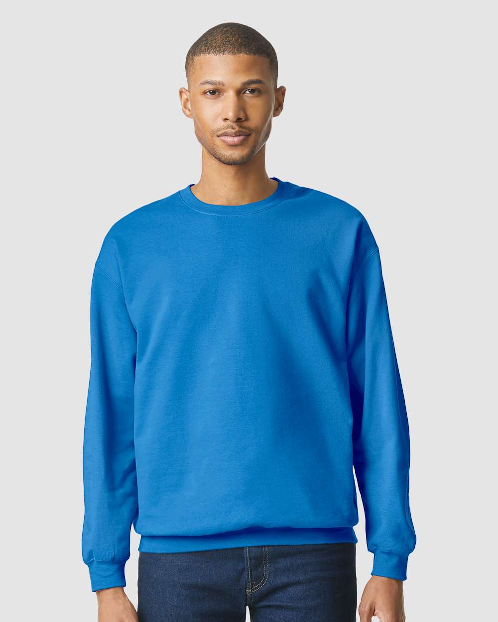 GILDAN® Softstyle Midweight Crewneck Long Sleeve Sweatshirt