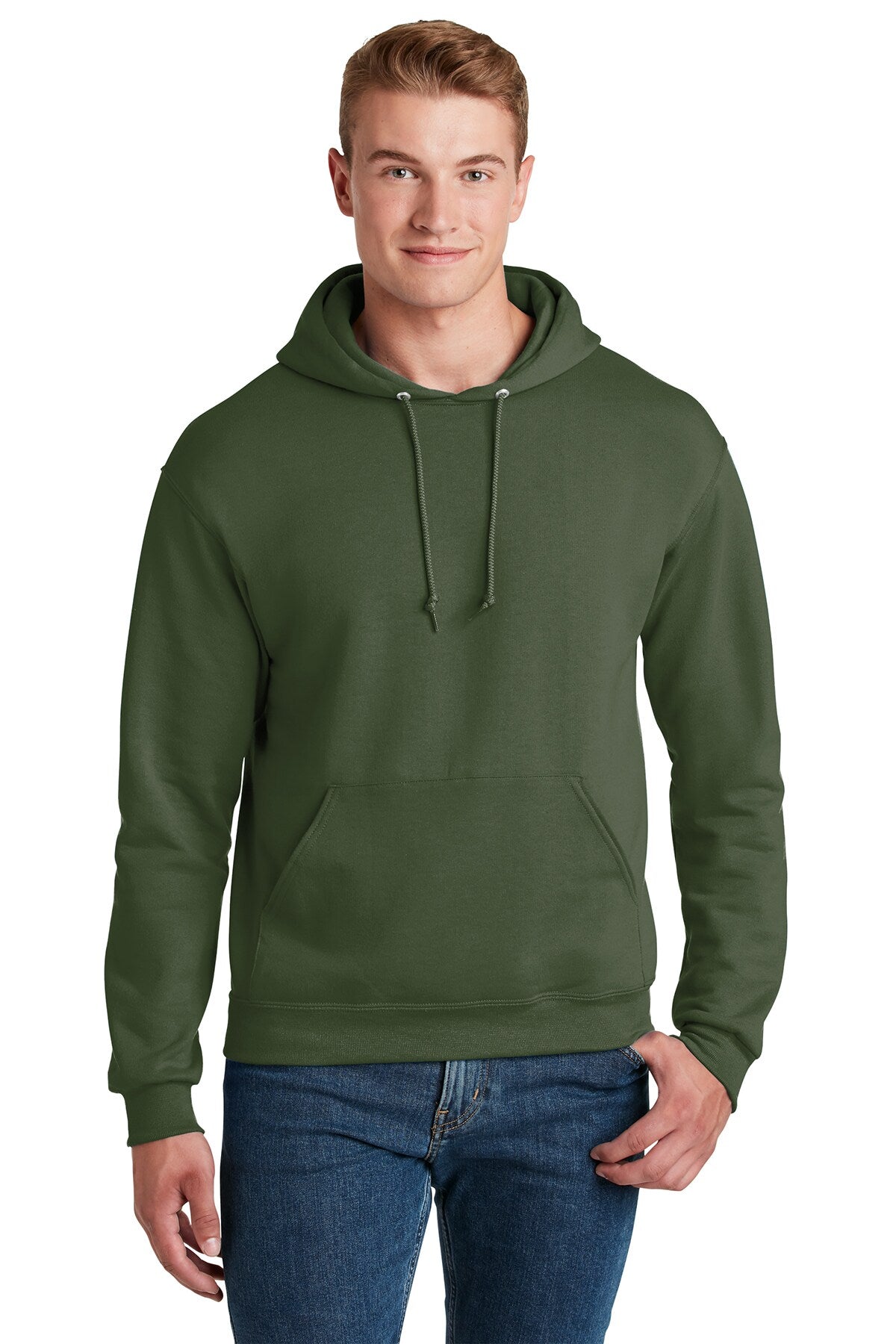 Jerzees® NuBlend Long Sleeve Pullover Hooded Sweatshirt