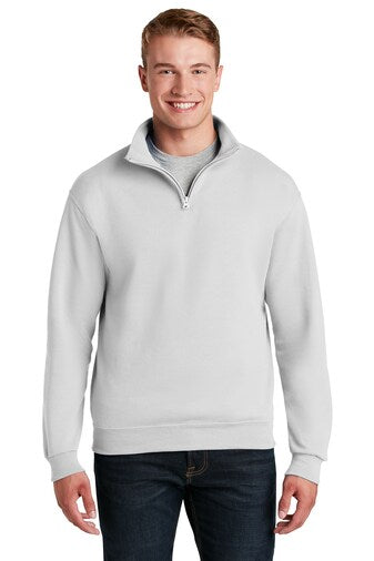 Jerzees® NuBlend 1/4-Zip Cadet Long Sleeve Collar Sweatshirt