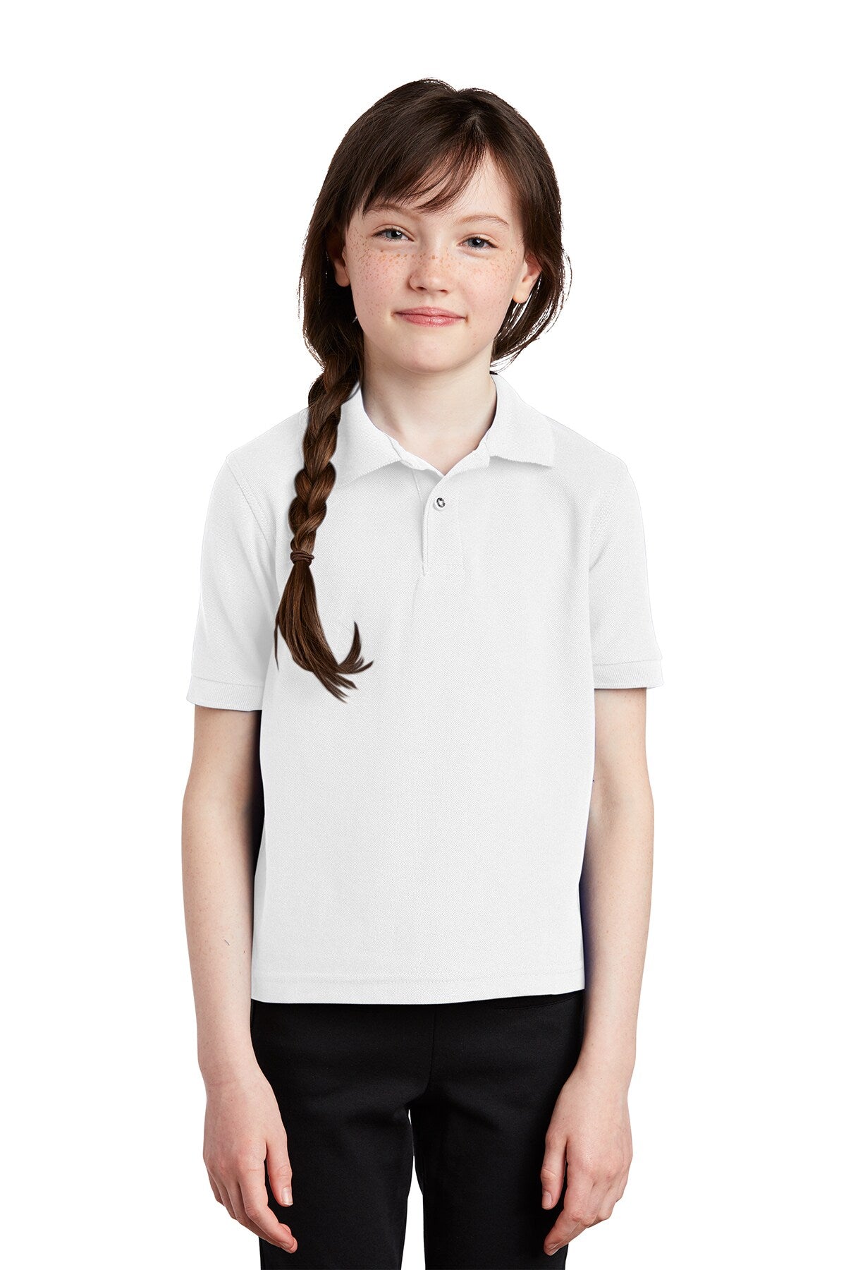 Silk Touch Polo T-shirt For Youth | RADYAN®