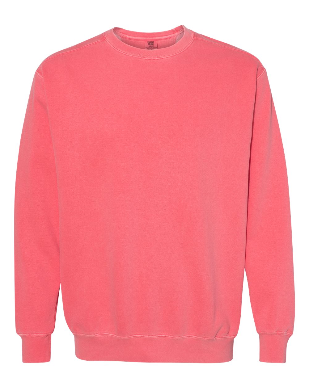 Comfort Colors® Garment Dyed Crewneck Long Sleeve Sweatshirt
