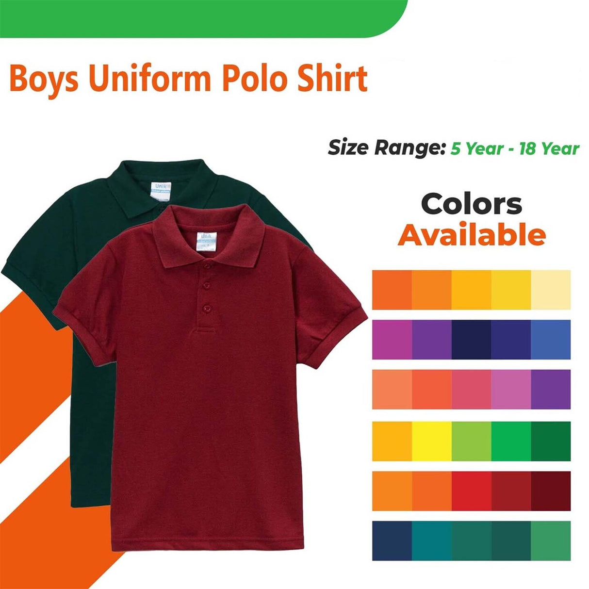 Boys Uniform Polo Shirt