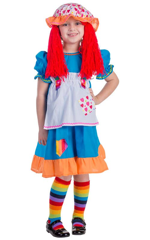 Rainbow Rag Girl Costume