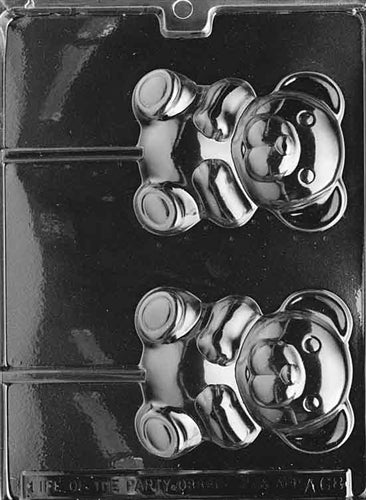 Teddy Bear Lolly Chocolate Mold - LPA068