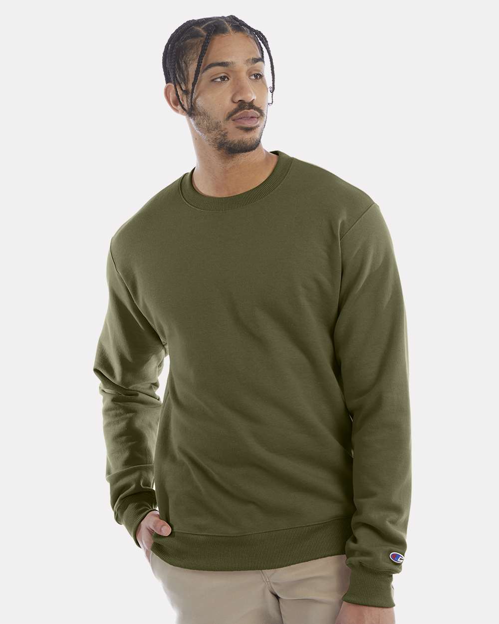 Champion® Powerblend Crewneck Sweatshirt - S600