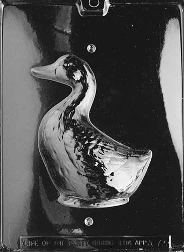3D Goose Chocolate Mold - Back