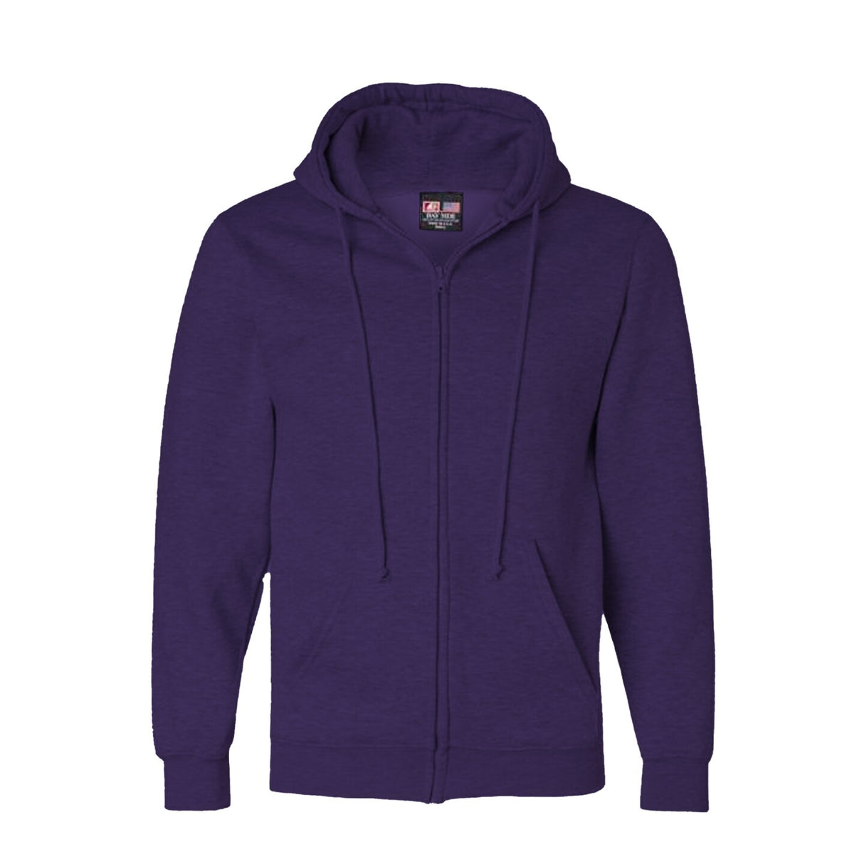 Bayside® USA-Made Full-Zip Hooded Sweatshirt