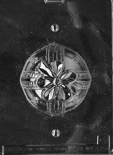 3D Large Christmas Ornament Chocolate Mold - Top - LPC087A