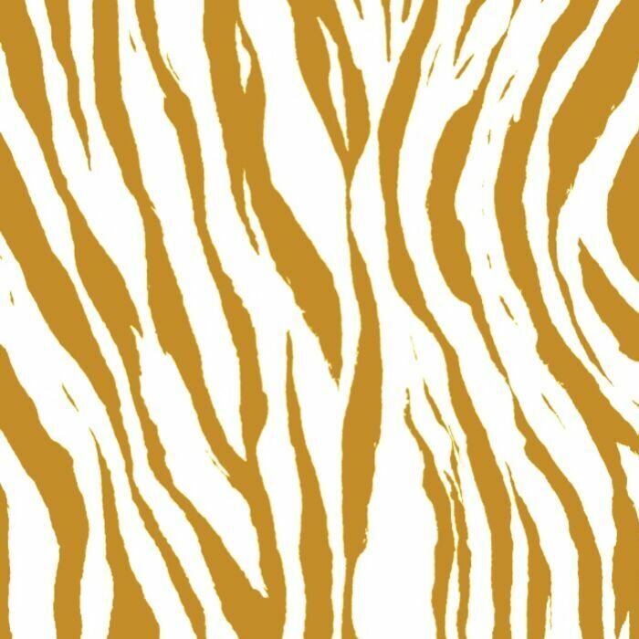 Printed Spandex Zebra Vertical Animal Stripe
