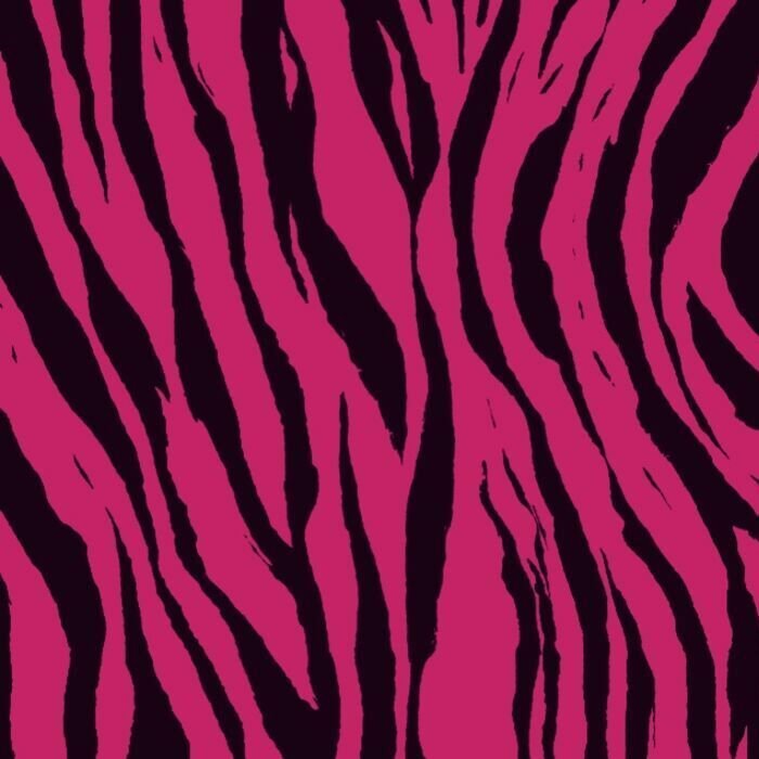 Printed Spandex Zebra Vertical Animal Stripe