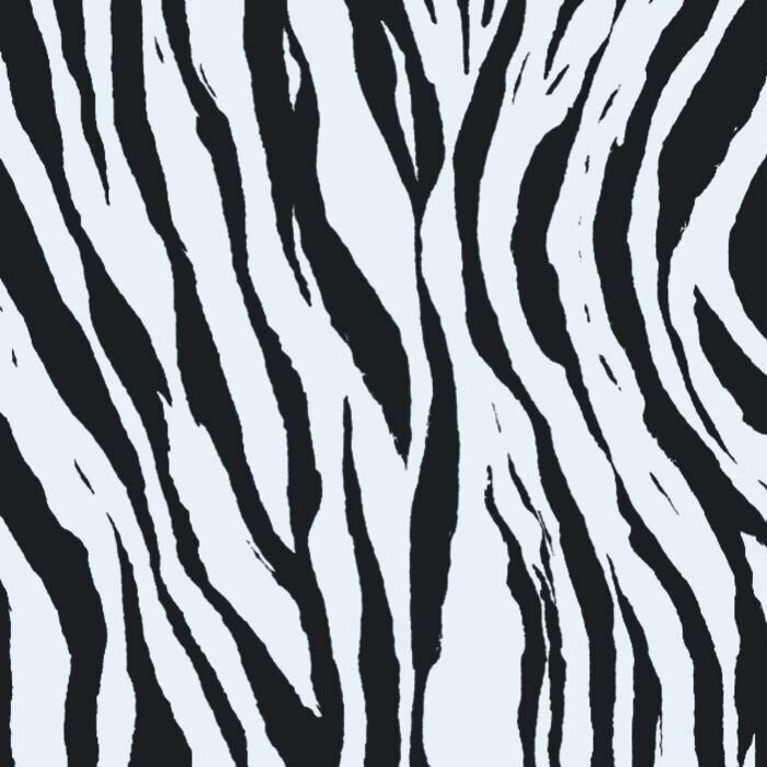 Printed Spandex Zebra Vertical Animal Stripe