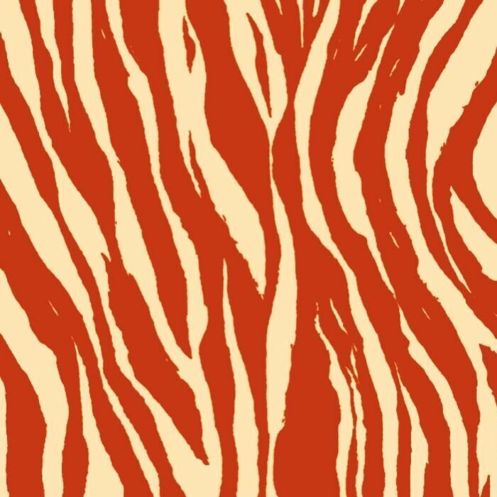 Printed Spandex Zebra Vertical Animal Stripe