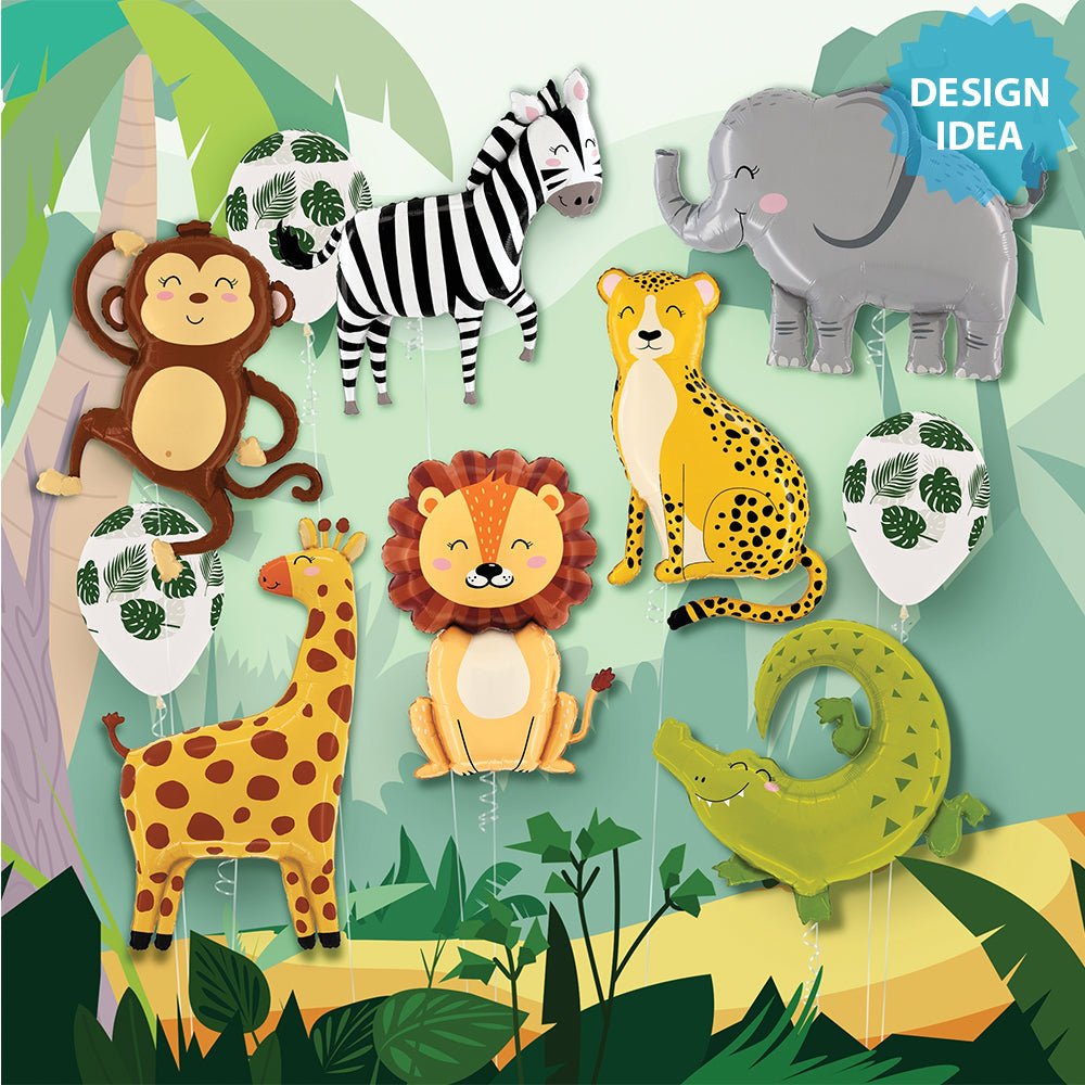 Jungle Giraffe Foil Balloon 41 Inch