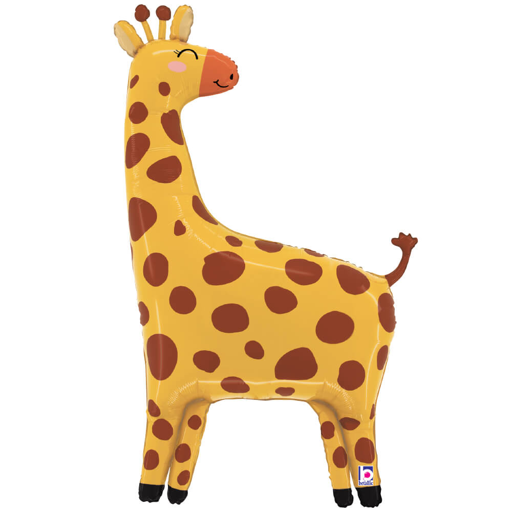 Jungle Giraffe Foil Balloon 41 Inch