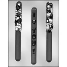 Valentine Pretzel Rod Chocolate Mold