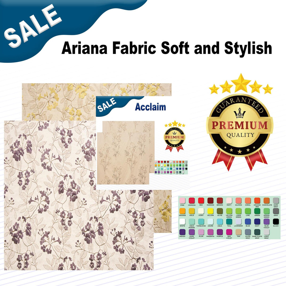 Ariana Fabric Soft and Stylish