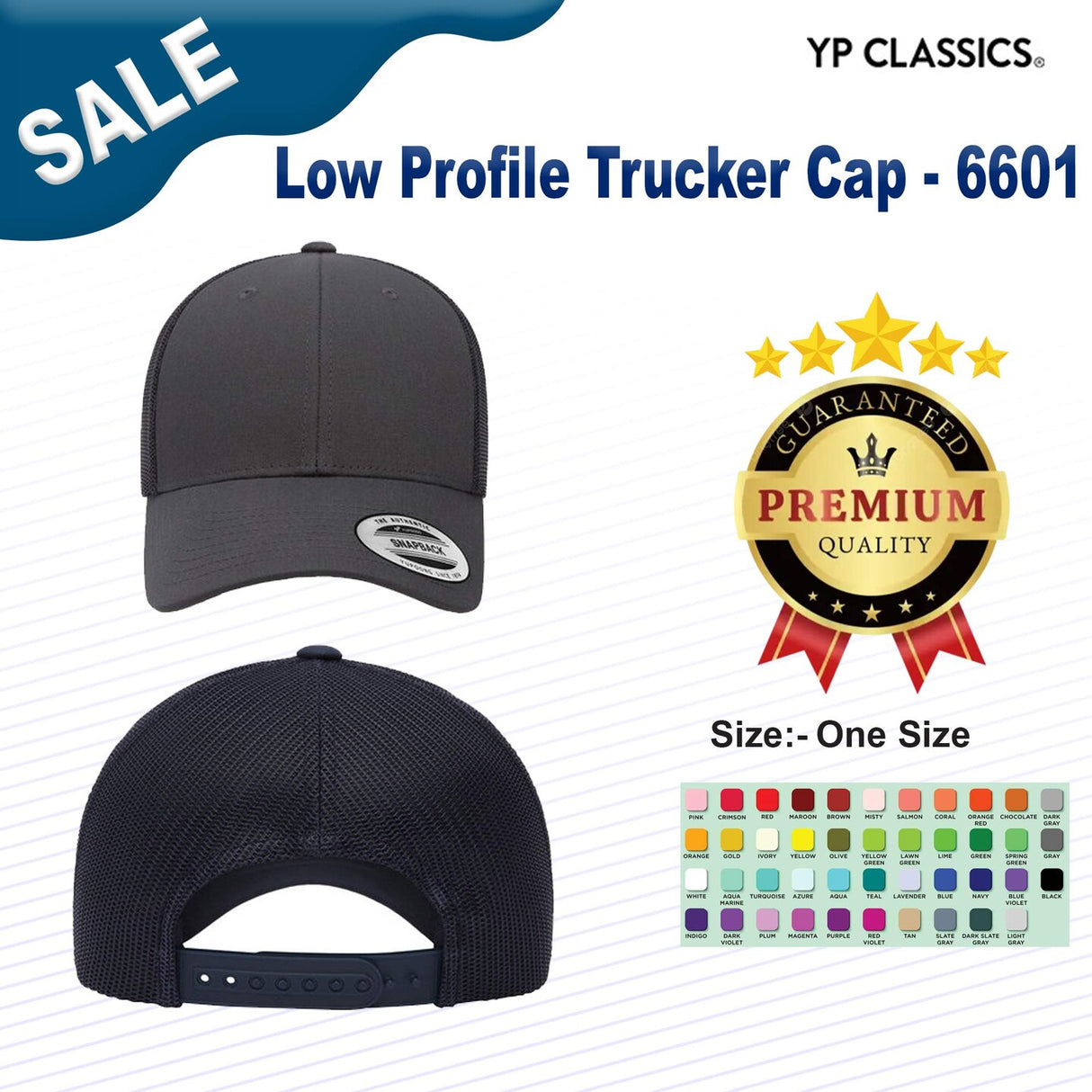 YP Classics® Low Profile Trucker Cap