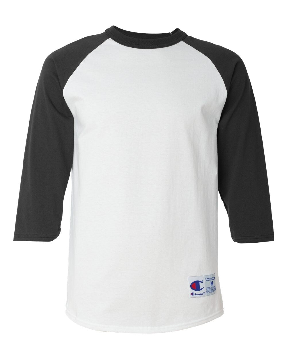 Champion® Three-Quarter Raglan Sleeve Baseball T-Shirt