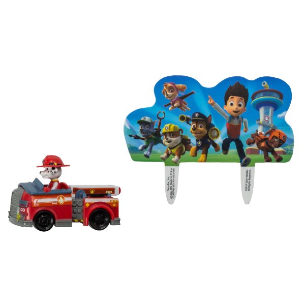 PAW Patrol Just Yelp for Help Firetruck Set Cake Kit Topper