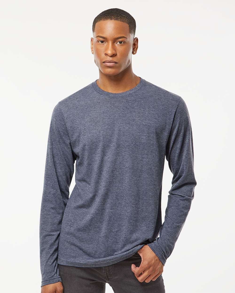 Tultex® Poly-Rich Long Sleeve Crewneck T-Shirt