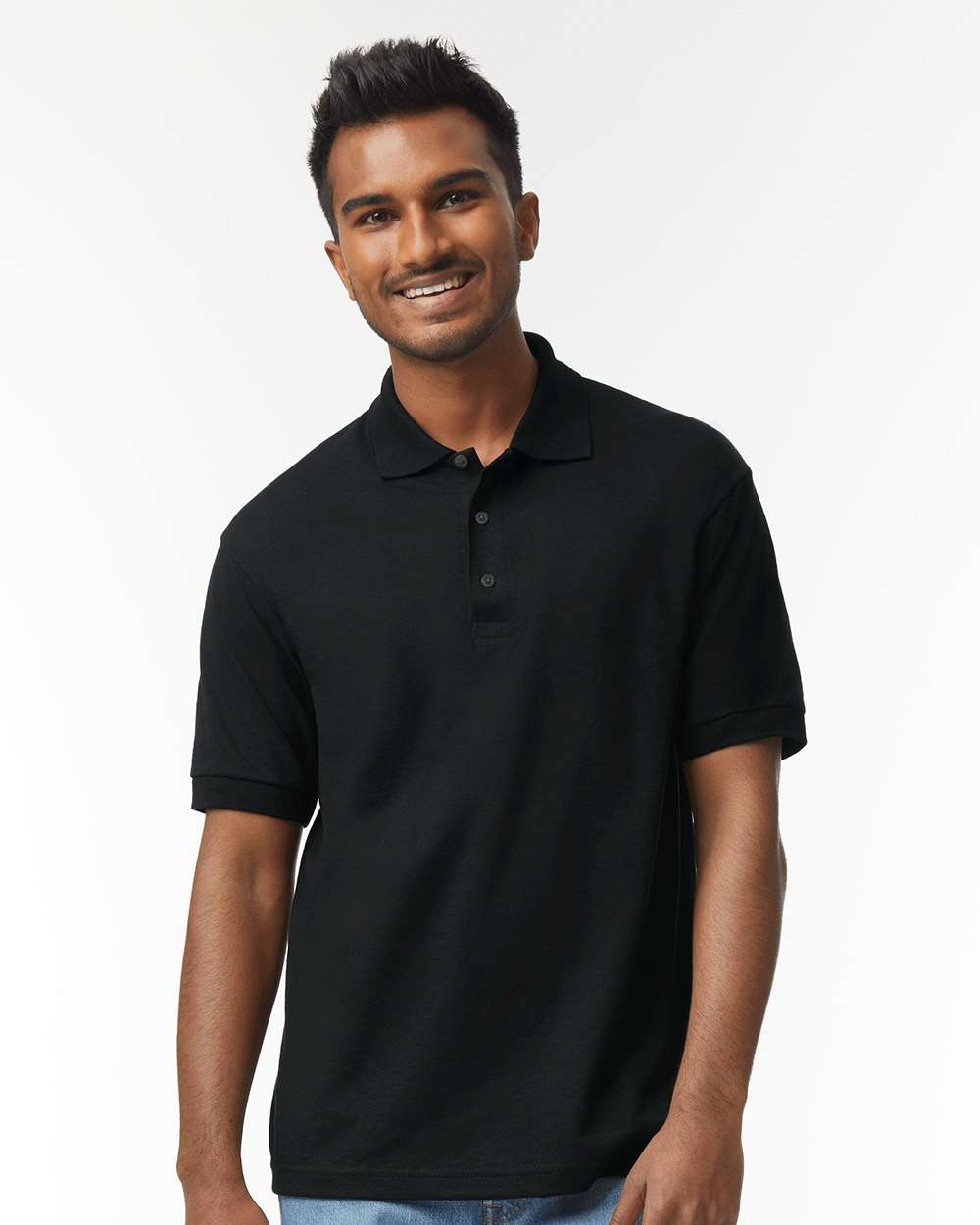 Gildan® DryBlend Short Sleeve Jersey Polo