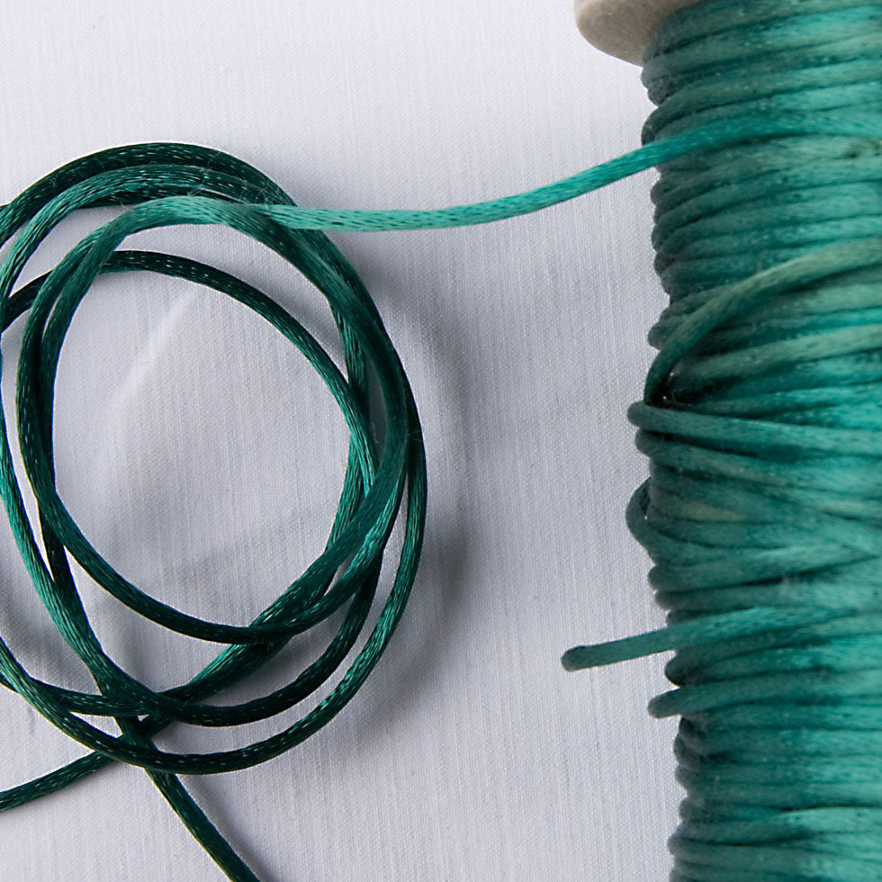 1mm Dark Green Rattail Cord