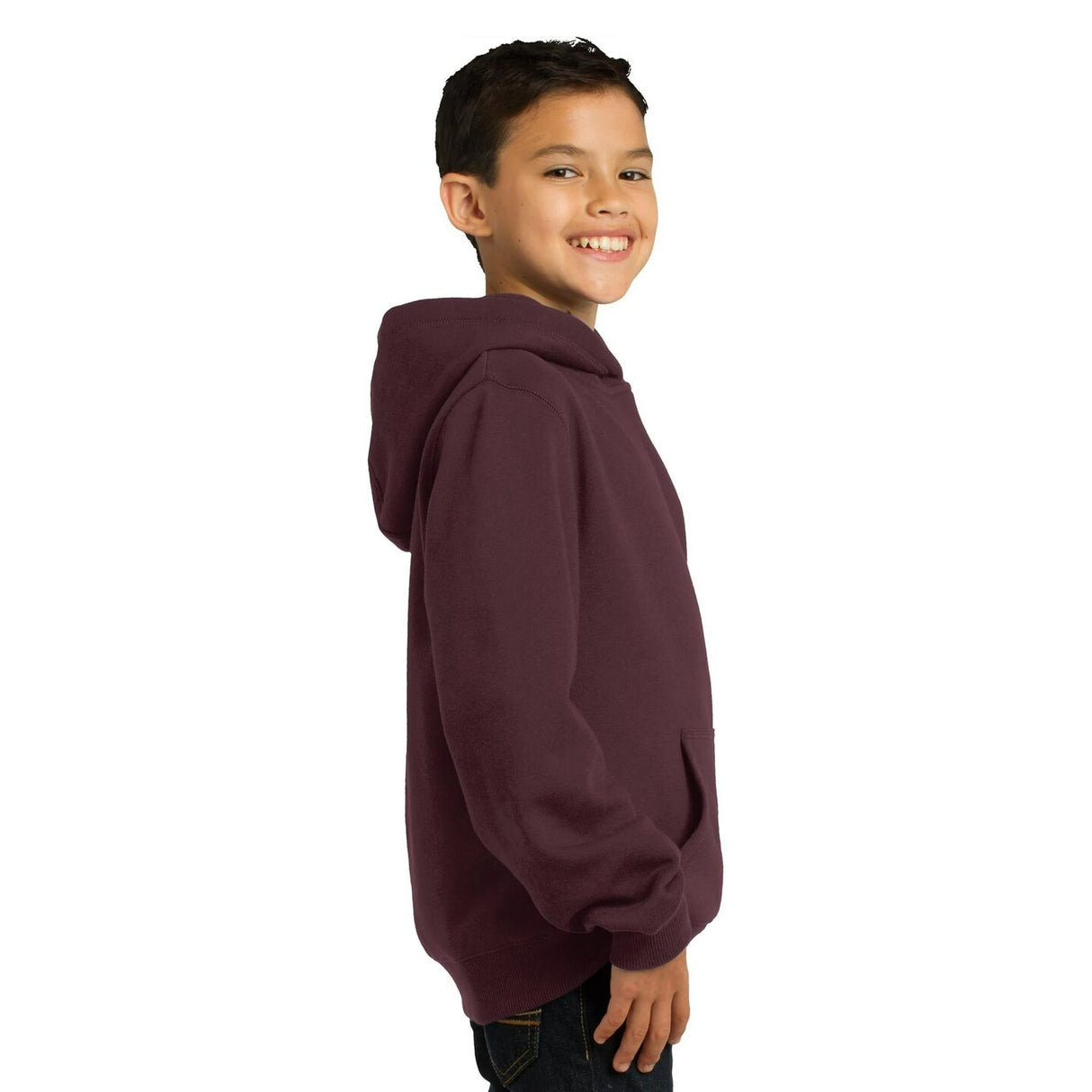 Gildan® Youth Heavy Blend Long Sleeve Hooded Sweatshirt