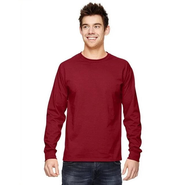 Gildan® Heavy Cotton Crewneck Long Sleeve T-Shirt