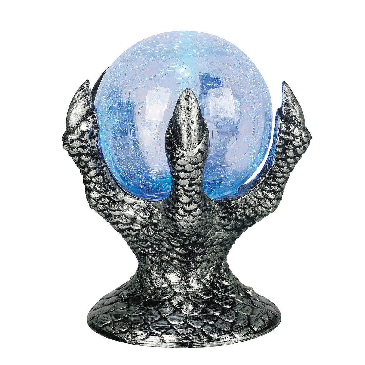 6.5 in. Light-Up Mystic Crystal Ball Tabletop Halloween Decoration