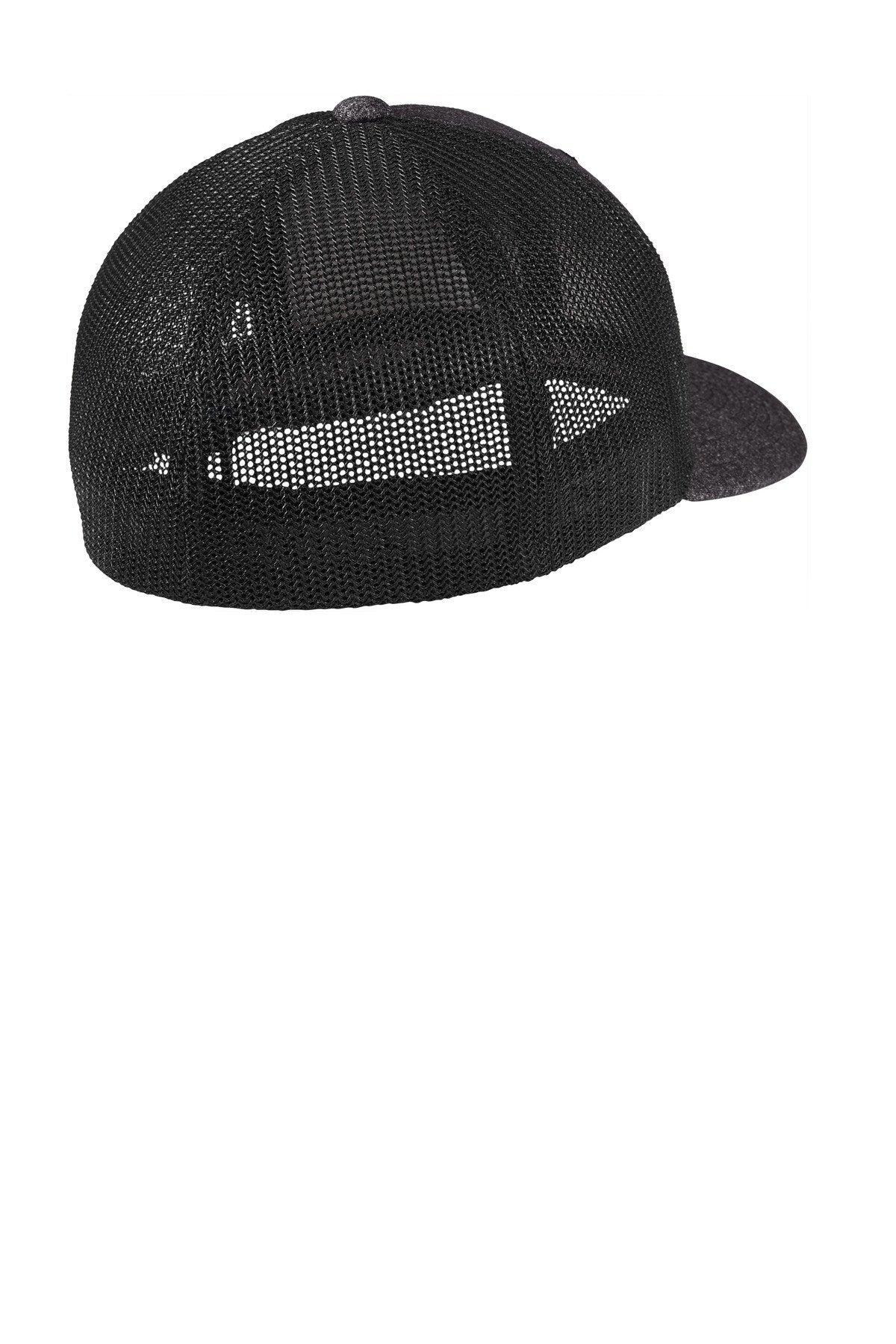 Port Authority® Flexfit Melange Mesh Back Trucker Cap