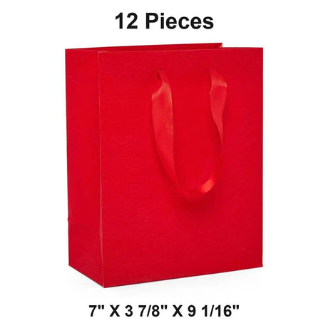 Metallic Euro Totes Brushed Finish 7'' X 3 7/8'' X 9 1/16'' Premium