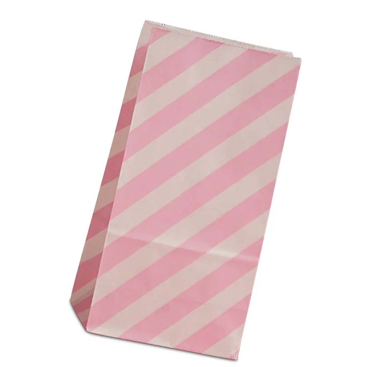 Diagonal Stripe Design SOS Bags 3 5/8'' x 2 1/4'' x 7''