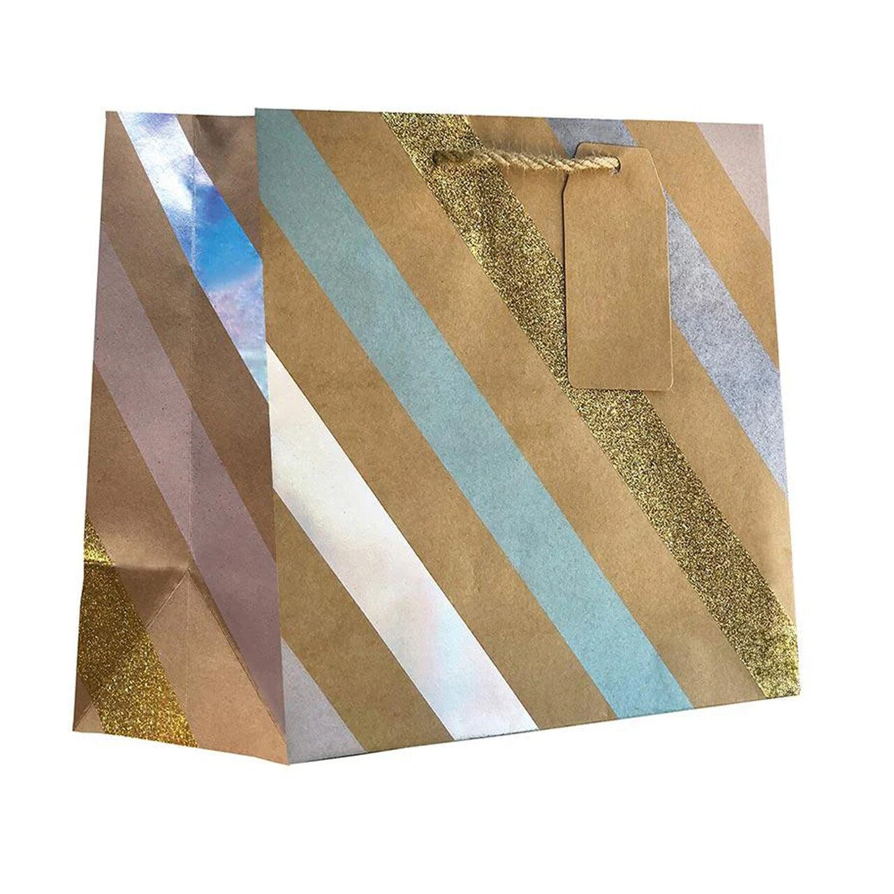 Patterned Gift Bags 8" X 4" X 10" Stylish Eco-Friendly Gift Bags