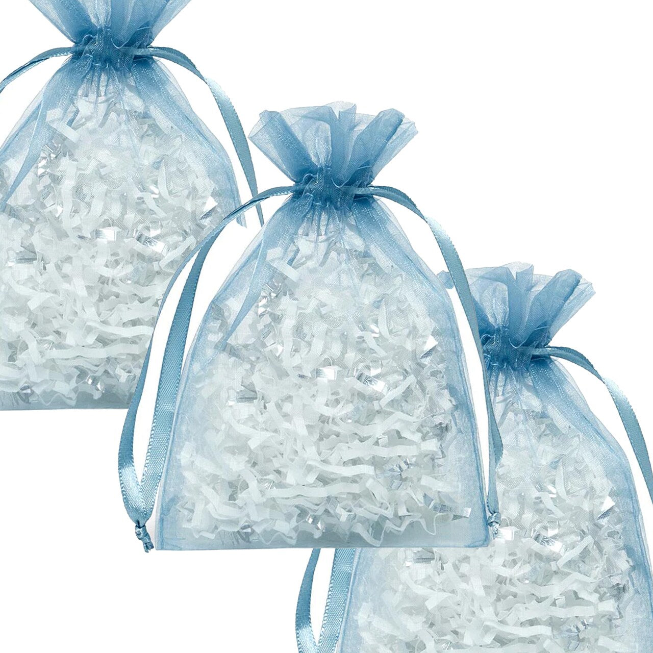 Organza Drawstring Bags 4” x 6” for Wedding Favors