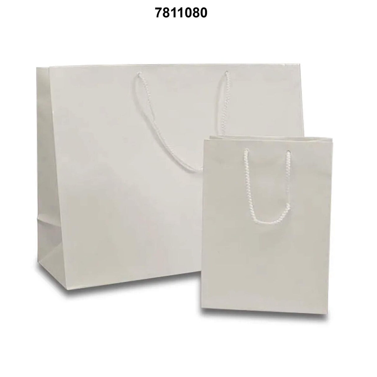 Glossy Paper Euro Totes 12'' x 5 1/2'' x 17'' for Small Gifts