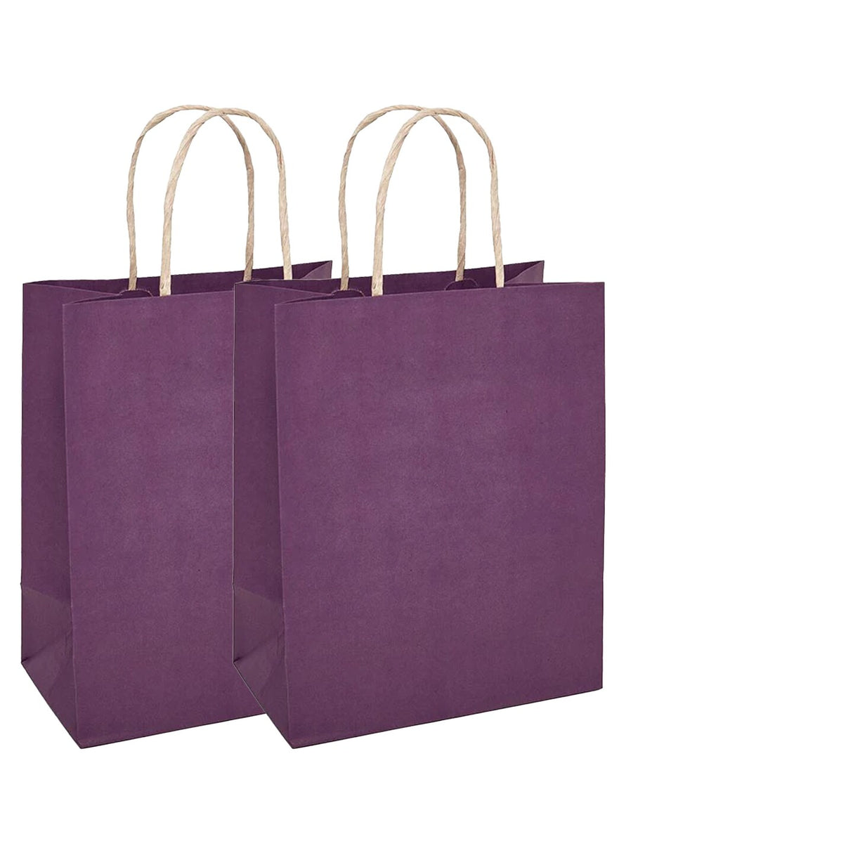 Space-Efficient Kraft Paper Bag 5.5" x 3.25" x 8.375"