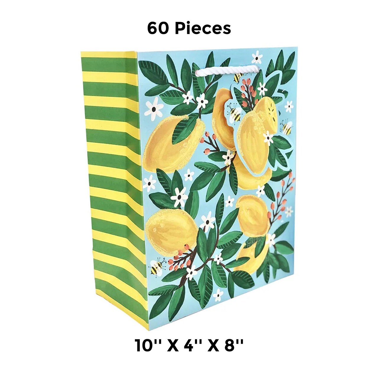 Creative Patterned Gift Bags 10" x 4" x 8"