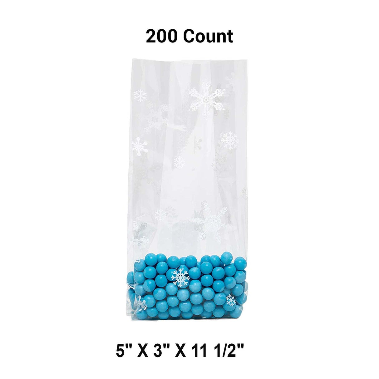 Holiday Cello Gift Bags 5” x 3” x 11.5”