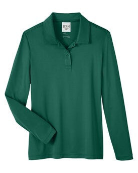 Team® Ladies Zone Performance Long Sleeve Polo