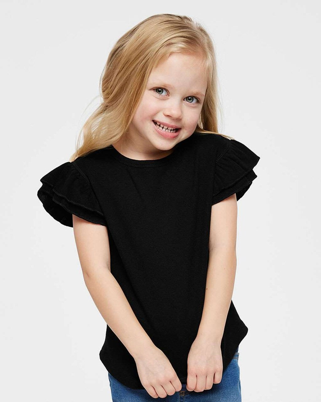 RADYAN® Toddler Flutter Sleeve T-Shirt