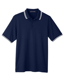 Devon & Jones® CrownLux Performance Men's Plaited Tipped Polo