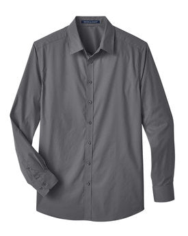 Devon & Jones® CrownLux Performance Men's Stretch Woven Shirt